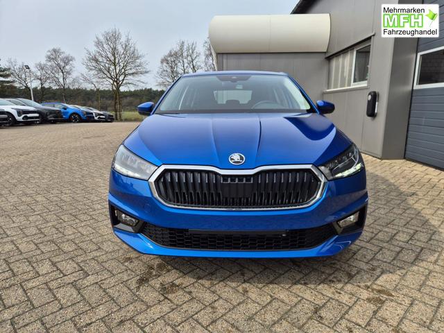 Skoda Fabia 1.0 TSI 95PS Selection 5-t&uuml;rig R&uuml;ckf.Kamera Parksensoren Sitzheizung Multifunktionslenkrad Klima Skoda-Radio Bluetooth Touchscreen Tempomat Nebelsch. Apple CarPlay + Android Auto 