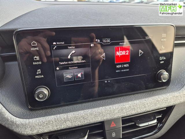 Skoda Kamiq 1.0 TSI 115PS DSG Selection R&uuml;ckf.Kamera PDC v+h Sitzheizung Klimaautomatik Skoda-Radio Apple CarPlay + Android Auto Tempomat Garantieverl&auml;ngerung 16"LM 