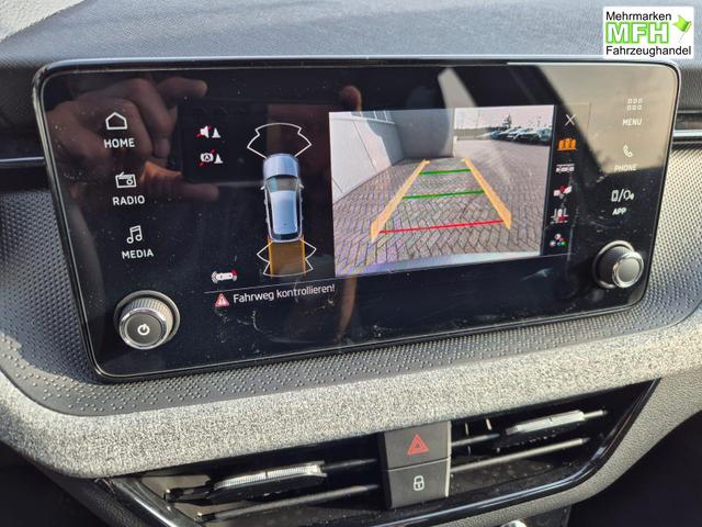 Skoda Kamiq 1.0 TSI 115PS DSG Selection AHK R&uuml;ckf.Kamera PDC v+h Sitzheizung Klimaautomatik Skoda-Radio Apple CarPlay + Android Auto Tempomat Garantieverl&auml;ngerung 16"LM 