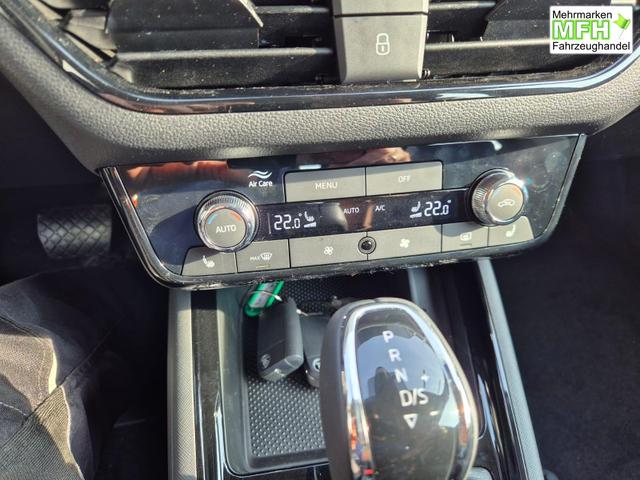 Skoda Kamiq 1.0 TSI 115PS DSG Selection AHK R&uuml;ckf.Kamera PDC v+h Sitzheizung Klimaautomatik Skoda-Radio Apple CarPlay + Android Auto Tempomat Garantieverl&auml;ngerung 16"LM 