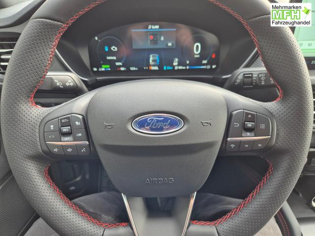 Ford Kuga ST-Line X 243PS PHEV Automatik schwenkb. AHK Sitzheizung v+h Lenkradheizung Frontscheibe beheizb. Klimaauomatik Navi SYNC4 Apple CarPlay Android Auto Touchscreen PDC 4xKamera 2xKeyless B+O Sound 18"LM vollelektr. Reichweite 67KM 