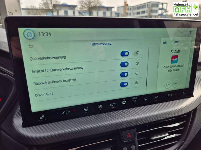 Ford Kuga ST-Line X 243PS PHEV Automatik schwenkb. AHK Sitzheizung v+h Lenkradheizung Frontscheibe beheizb. Klimaauomatik Navi SYNC4 Apple CarPlay Android Auto Touchscreen PDC 4xKamera 2xKeyless B+O Sound 18"LM vollelektr. Reichweite 67KM 
