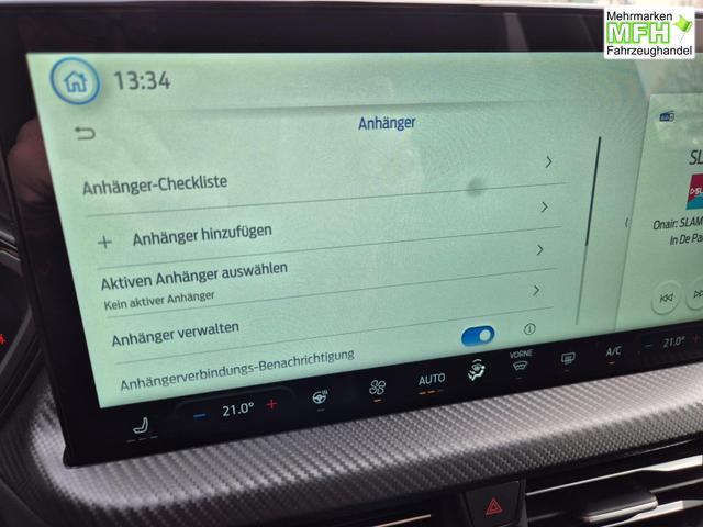 Ford Kuga ST-Line X 243PS PHEV Automatik schwenkb. AHK Sitzheizung v+h Lenkradheizung Frontscheibe beheizb. Klimaauomatik Navi SYNC4 Apple CarPlay Android Auto Touchscreen PDC 4xKamera 2xKeyless B+O Sound 18"LM vollelektr. Reichweite 67KM 