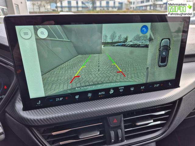 Ford Kuga ST-Line X 243PS PHEV Automatik schwenkb. AHK Sitzheizung v+h Lenkradheizung Frontscheibe beheizb. Klimaauomatik Navi SYNC4 Apple CarPlay Android Auto Touchscreen PDC 4xKamera 2xKeyless B+O Sound 18"LM vollelektr. Reichweite 67KM 