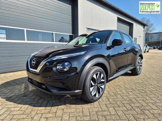 Nissan Juke 1.0 DIG-T 114PS Acenta Klimaautomatik Sitzheizung R&uuml;ckf.Kamera Bluetooth Touchscreen wireless Apple CarPlay Android Auto 