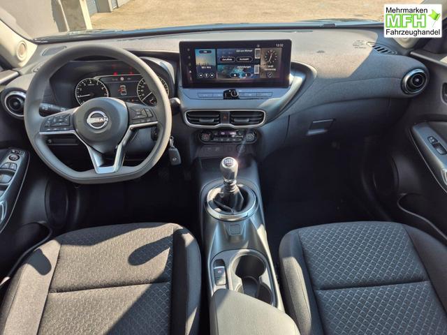 Nissan Juke 1.0 DIG-T 114PS Acenta Klimaautomatik Sitzheizung R&uuml;ckf.Kamera Bluetooth Touchscreen wireless Apple CarPlay Android Auto 