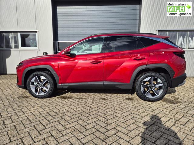 Hyundai TUCSON Trend 1.6 T-GDI 150PS Automatik TZ 2026 Teil-Leder Sitzheizung v+h Lenkradheizung Klimaautomatik Navi Touchscreen DAB+ Apple CarPlay + Android Auto PDC R&uuml;ckf.-Kamera Matrix-LED-Scheinw. 