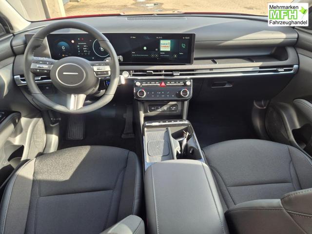 Hyundai TUCSON Trend 1.6 T-GDI 150PS Automatik TZ 2026 Teil-Leder Sitzheizung v+h Lenkradheizung Klimaautomatik Navi Touchscreen DAB+ Apple CarPlay + Android Auto PDC R&uuml;ckf.-Kamera Matrix-LED-Scheinw. 