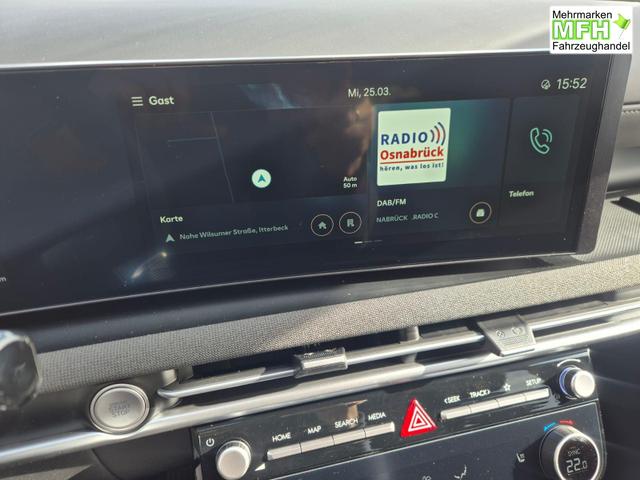 Hyundai TUCSON Trend 1.6 T-GDI 150PS Automatik TZ 2026 Teil-Leder Sitzheizung v+h Lenkradheizung Klimaautomatik Navi Touchscreen DAB+ Apple CarPlay + Android Auto PDC R&uuml;ckf.-Kamera Matrix-LED-Scheinw. 