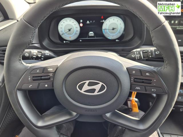 Hyundai i20 1.0 T-GDI 90PS Trend Automatik 5-t&uuml;rig Klimaautomatik Sitzheizung Lenkradheizung R&uuml;ckf.Kamera PDC Apple CarPlay Android Auto Tempomat Touchscreen 16"LM 