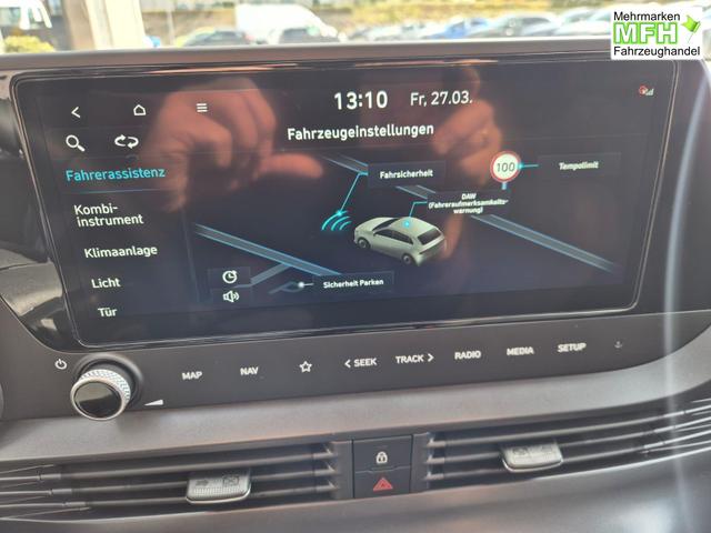 Hyundai i20 1.0 T-GDI 90PS Trend Automatik 5-t&uuml;rig Klimaautomatik Sitzheizung Lenkradheizung R&uuml;ckf.Kamera PDC Apple CarPlay Android Auto Tempomat Touchscreen 16"LM 