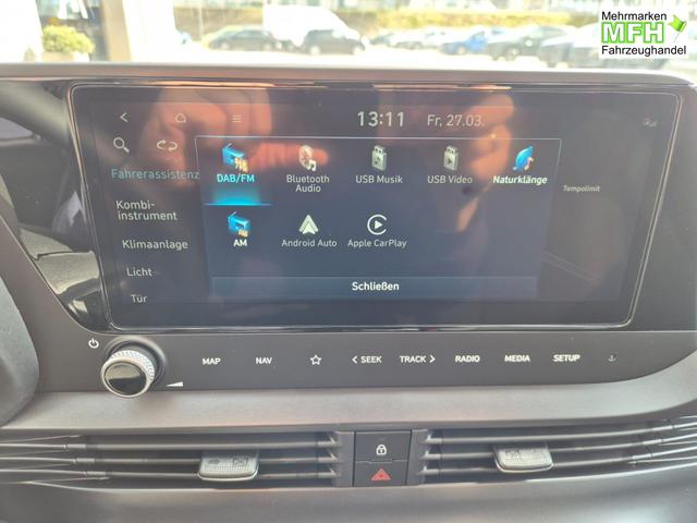 Hyundai i20 1.0 T-GDI 90PS Trend Automatik 5-t&uuml;rig Klimaautomatik Sitzheizung Lenkradheizung R&uuml;ckf.Kamera PDC Apple CarPlay Android Auto Tempomat Touchscreen 16"LM 