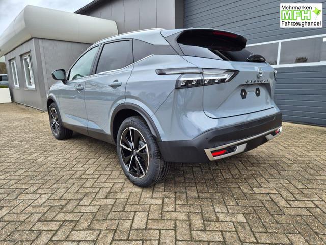 Nissan Qashqai 1.3 DIG-T MHEV 158 PS X-Tronic Tekna Voll-Leder Klimaautomatik PanoGlasdach Sitzheizung Lenkradheizung Navi Head-Up Display elektr. Heckklappe ACC PDC v+h 360&deg;Kamera DAB Bluetooth Touchscreen Apple CarPlay Android Auto 19"LM 