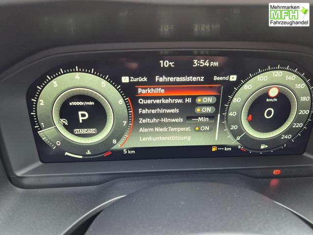 Nissan Qashqai 1.3 DIG-T MHEV 158 PS X-Tronic Tekna Voll-Leder Klimaautomatik PanoGlasdach Sitzheizung Lenkradheizung Navi Head-Up Display elektr. Heckklappe ACC PDC v+h 360&deg;Kamera DAB Bluetooth Touchscreen Apple CarPlay Android Auto 19"LM 