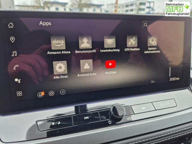 Nissan Qashqai 1.3 DIG-T MHEV 158 PS X-Tronic Tekna Voll-Leder Klimaautomatik PanoGlasdach Sitzheizung Lenkradheizung Navi Head-Up Display elektr. Heckklappe ACC PDC v+h 360&deg;Kamera DAB Bluetooth Touchscreen Apple CarPlay Android Auto 19"LM 