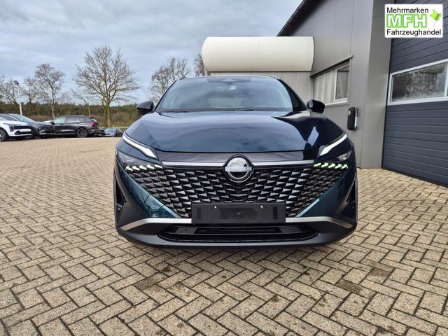 Nissan Qashqai 1.3 DIG-T MHEV 158 PS X-Tronic Tekna Voll-Leder Klimaautomatik PanoGlasdach Sitzheizung Lenkradheizung Navi Head-Up Display elektr. Heckklappe ACC PDC v+h 360&deg;Kamera DAB Bluetooth Touchscreen Apple CarPlay Android Auto 19"LM 