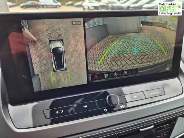 Nissan Qashqai 1.3 DIG-T MHEV 158 PS X-Tronic Tekna Voll-Leder Klimaautomatik PanoGlasdach Sitzheizung Lenkradheizung Navi Head-Up Display elektr. Heckklappe ACC PDC v+h 360&deg;Kamera DAB Bluetooth Touchscreen Apple CarPlay Android Auto 19"LM 