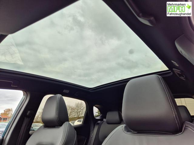 Nissan Qashqai 1.3 DIG-T MHEV 158 PS X-Tronic Tekna Premium Paket 20"LM Teil-Leder PanoGlasdach Klimaautomatik Sitzheizung Lenkradheizung Navi Head-Up Display elektr. Heckklappe ACC PDC v+h 360&deg;Kamera DAB Bluetooth Touchscreen Apple CarPlay Android Auto 