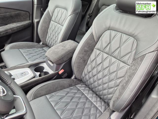 Nissan Qashqai 1.3 DIG-T MHEV 158 PS X-Tronic Tekna Premium Paket 20"LM Teil-Leder PanoGlasdach Klimaautomatik Sitzheizung Lenkradheizung Navi Head-Up Display elektr. Heckklappe ACC PDC v+h 360&deg;Kamera DAB Bluetooth Touchscreen Apple CarPlay Android Auto 