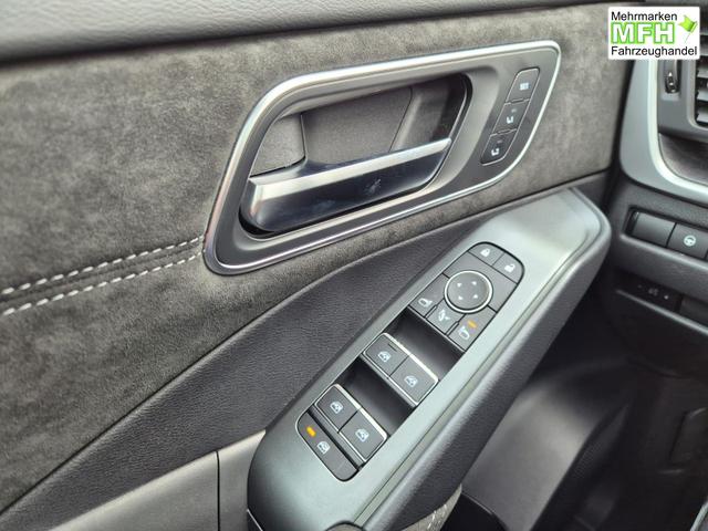 Nissan Qashqai 1.3 DIG-T MHEV 158 PS X-Tronic Tekna Premium Paket 20"LM Teil-Leder PanoGlasdach Klimaautomatik Sitzheizung Lenkradheizung Navi Head-Up Display elektr. Heckklappe ACC PDC v+h 360&deg;Kamera DAB Bluetooth Touchscreen Apple CarPlay Android Auto 