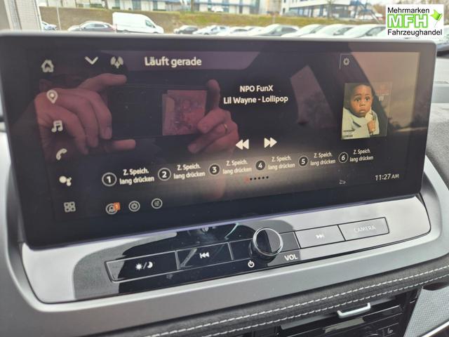 Nissan Qashqai 1.3 DIG-T MHEV 158 PS X-Tronic Tekna Premium Paket 20"LM Teil-Leder PanoGlasdach Klimaautomatik Sitzheizung Lenkradheizung Navi Head-Up Display elektr. Heckklappe ACC PDC v+h 360&deg;Kamera DAB Bluetooth Touchscreen Apple CarPlay Android Auto 