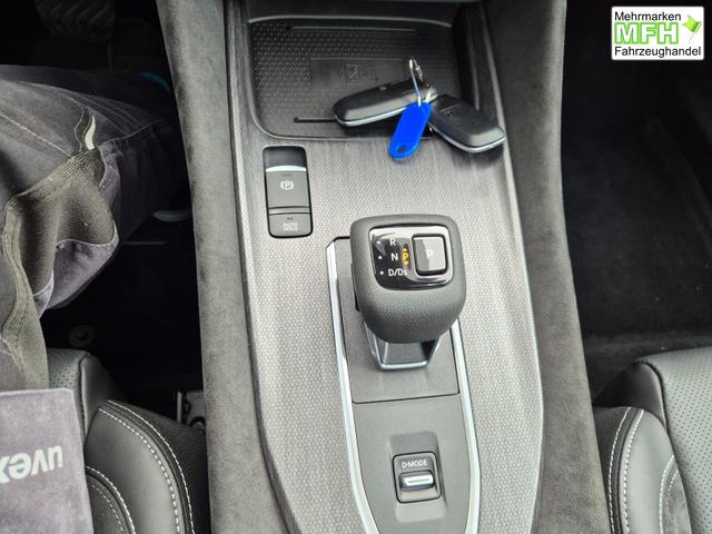 Nissan Qashqai 1.3 DIG-T MHEV 158 PS X-Tronic Tekna Premium Paket 20"LM Teil-Leder PanoGlasdach Klimaautomatik Sitzheizung Lenkradheizung Navi Head-Up Display elektr. Heckklappe ACC PDC v+h 360&deg;Kamera DAB Bluetooth Touchscreen Apple CarPlay Android Auto 