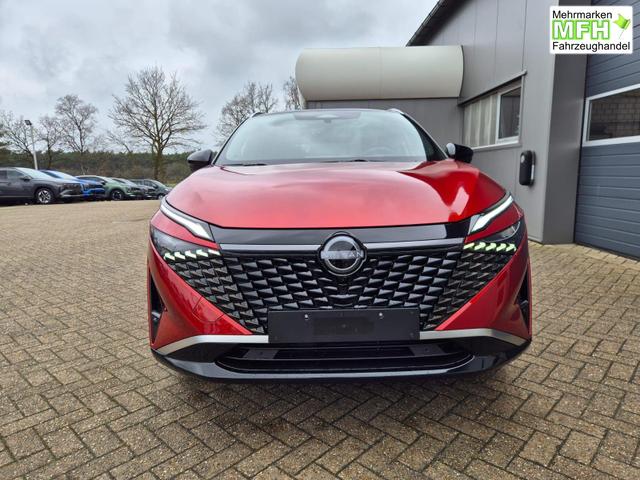 Nissan Qashqai 1.3 DIG-T MHEV 158 PS X-Tronic Tekna Premium Paket 20"LM Teil-Leder PanoGlasdach Klimaautomatik Sitzheizung Lenkradheizung Navi Head-Up Display elektr. Heckklappe ACC PDC v+h 360&deg;Kamera DAB Bluetooth Touchscreen Apple CarPlay Android Auto 