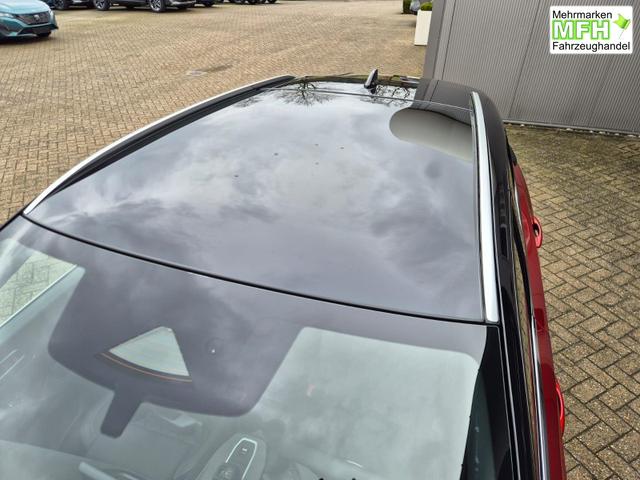 Nissan Qashqai 1.3 DIG-T MHEV 158 PS X-Tronic Tekna Premium Paket 20"LM Teil-Leder PanoGlasdach Klimaautomatik Sitzheizung Lenkradheizung Navi Head-Up Display elektr. Heckklappe ACC PDC v+h 360&deg;Kamera DAB Bluetooth Touchscreen Apple CarPlay Android Auto 