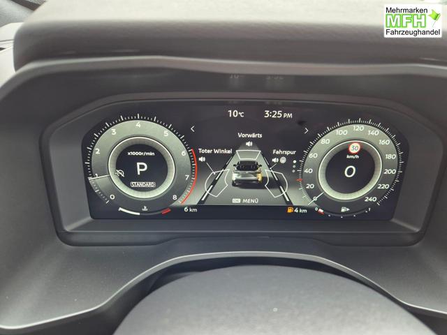 Nissan Qashqai 1.3 DIG-T MHEV 158 PS X-Tronic Tekna Premium Paket 20"LM Teil-Leder PanoGlasdach Klimaautomatik Sitzheizung Lenkradheizung Navi Head-Up Display elektr. Heckklappe ACC PDC v+h 360&deg;Kamera DAB Bluetooth Touchscreen Apple CarPlay Android Auto 