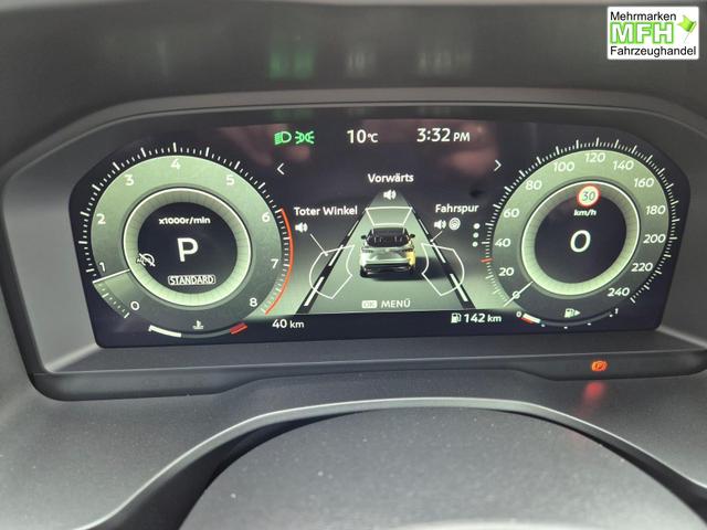 Nissan Qashqai 1.3 DIG-T MHEV 158 PS X-Tronic N-Connecta Teil-Leder PanoGlasdach Klimaautomatik Sitzheizung Lenkradheizung Navi ACC PDC v+h 360&deg;Kamera DAB Bluetooth Touchscreen Apple CarPlay Android Auto 18"LM 
