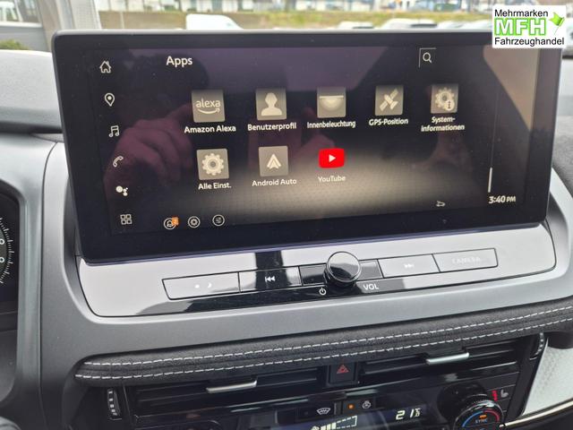 Nissan Qashqai 1.3 DIG-T MHEV 158 PS X-Tronic N-Design 20"Zoll Teil-Leder PanoGlasdach Klimaautomatik Sitzheizung Lenkradheizung Navi Head-Up Display elektr. Heckklappe ACC PDC v+h 360&deg;Kamera DAB Bluetooth Touchscreen Apple CarPlay Android Auto 