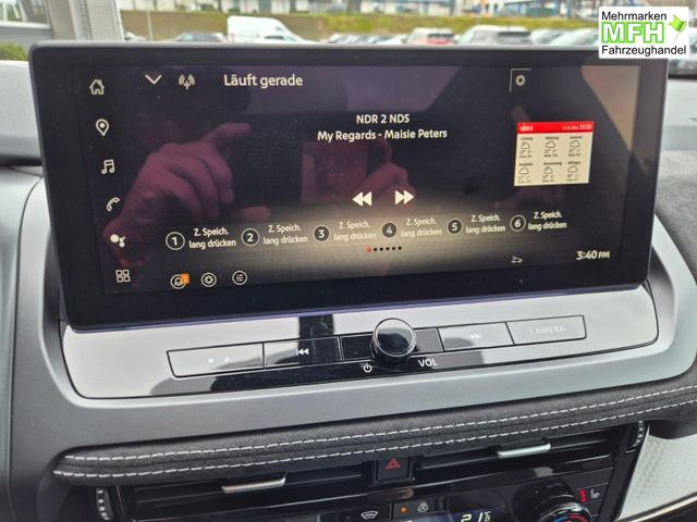 Nissan Qashqai 1.3 DIG-T MHEV 158 PS X-Tronic N-Design 20"Zoll Teil-Leder PanoGlasdach Klimaautomatik Sitzheizung Lenkradheizung Navi Head-Up Display elektr. Heckklappe ACC PDC v+h 360&deg;Kamera DAB Bluetooth Touchscreen Apple CarPlay Android Auto 