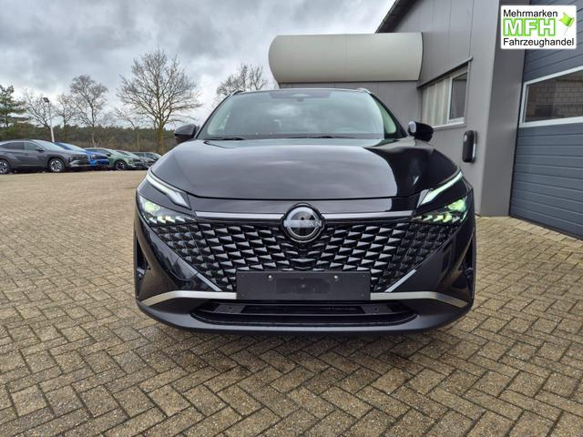 Nissan Qashqai 1.3 DIG-T MHEV 158 PS X-Tronic N-Connecta Teil-Leder PanoGlasdach Klimaautomatik Sitzheizung Lenkradheizung Navi ACC PDC v+h 360&deg;Kamera DAB Bluetooth Touchscreen Apple CarPlay Android Auto 18"LM 