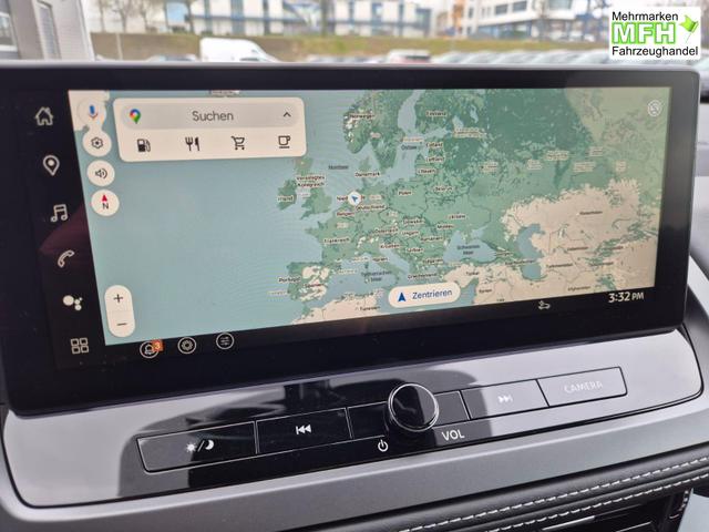 Nissan Qashqai 1.3 DIG-T MHEV 158 PS X-Tronic N-Connecta Teil-Leder PanoGlasdach Klimaautomatik Sitzheizung Lenkradheizung Navi ACC PDC v+h 360&deg;Kamera DAB Bluetooth Touchscreen Apple CarPlay Android Auto 18"LM 