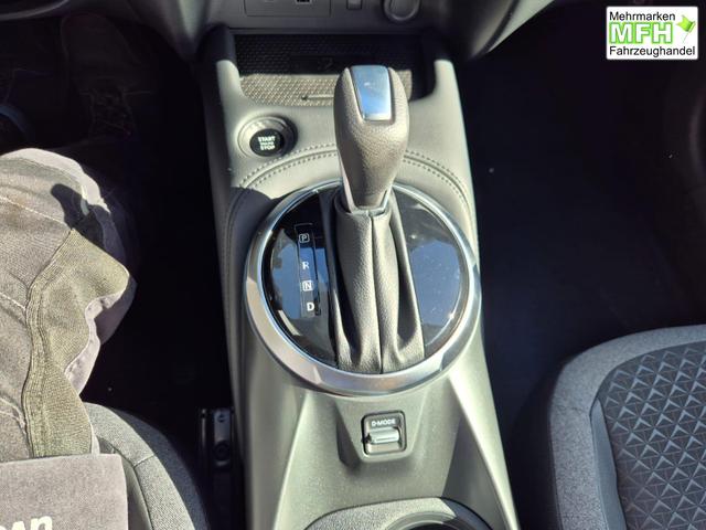 Nissan Juke 1.0 DIG-T 114PS N-Design Automatik Teil-Leder Klimaautomatik Sitzheizung Lenkradheizung PDC v+h R&uuml;ckf.Kamera Navi 19"LM Bluetooth Touchscreen Apple CarPlay Android Auto 