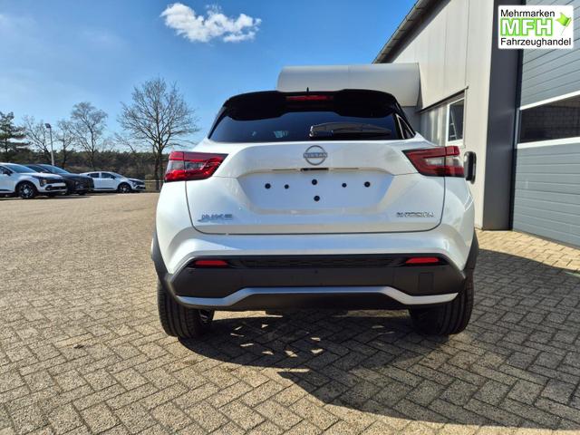 Nissan Juke 1.0 DIG-T 114PS N-Design Automatik Teil-Leder Klimaautomatik Sitzheizung Lenkradheizung PDC v+h R&uuml;ckf.Kamera Navi 19"LM Bluetooth Touchscreen Apple CarPlay Android Auto 