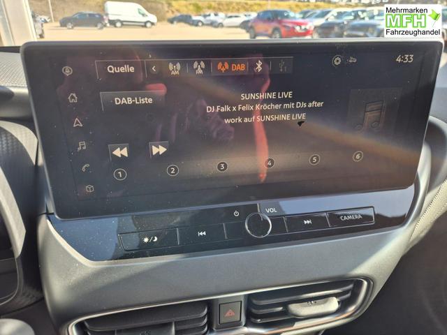 Nissan Juke 1.0 DIG-T 114PS N-Design Automatik Teil-Leder Klimaautomatik Sitzheizung Lenkradheizung PDC v+h R&uuml;ckf.Kamera Navi 19"LM Bluetooth Touchscreen Apple CarPlay Android Auto 