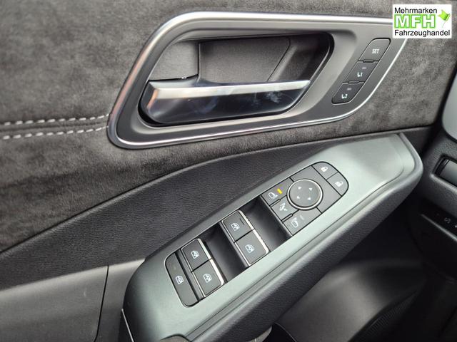 Nissan Qashqai 1.3 DIG-T MHEV 158 PS X-Tronic Tekna Premium Paket 20"LM Teil-Leder PanoGlasdach Klimaautomatik Sitzheizung Lenkradheizung Navi Head-Up Display elektr. Heckklappe ACC PDC v+h 360&deg;Kamera DAB Bluetooth Touchscreen Apple CarPlay Android Auto 