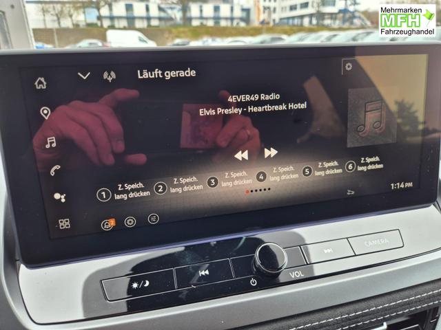 Nissan Qashqai 1.3 DIG-T MHEV 158 PS X-Tronic Tekna Premium Paket 20"LM Teil-Leder PanoGlasdach Klimaautomatik Sitzheizung Lenkradheizung Navi Head-Up Display elektr. Heckklappe ACC PDC v+h 360&deg;Kamera DAB Bluetooth Touchscreen Apple CarPlay Android Auto 
