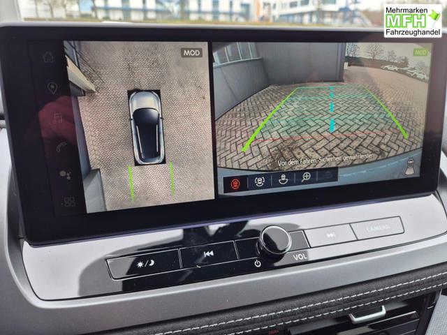 Nissan Qashqai 1.3 DIG-T MHEV 158 PS X-Tronic Tekna Premium Paket 20"LM Teil-Leder PanoGlasdach Klimaautomatik Sitzheizung Lenkradheizung Navi Head-Up Display elektr. Heckklappe ACC PDC v+h 360&deg;Kamera DAB Bluetooth Touchscreen Apple CarPlay Android Auto 