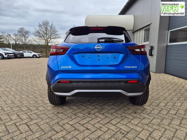 Nissan Juke 1.0 DIG-T 114PS N-Design Automatik Teil-Leder Klimaautomatik Sitzheizung Lenkradheizung PDC v+h R&uuml;ckf.Kamera Navi 19"LM Bluetooth Touchscreen Apple CarPlay Android Auto 