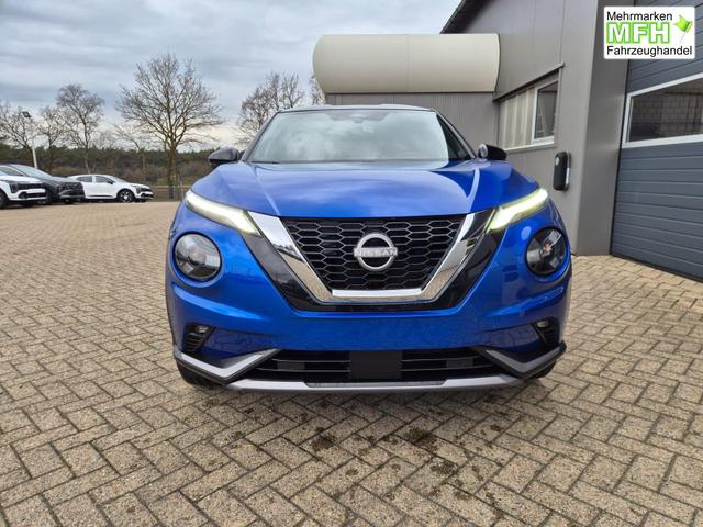 Nissan Juke 1.0 DIG-T 114PS N-Design Automatik Teil-Leder Klimaautomatik Sitzheizung Lenkradheizung PDC v+h R&uuml;ckf.Kamera Navi 19"LM Bluetooth Touchscreen Apple CarPlay Android Auto 