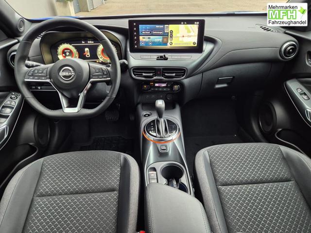 Nissan Juke 1.0 DIG-T 114PS N-Design Automatik Teil-Leder Klimaautomatik Sitzheizung Lenkradheizung PDC v+h R&uuml;ckf.Kamera Navi 19"LM Bluetooth Touchscreen Apple CarPlay Android Auto 