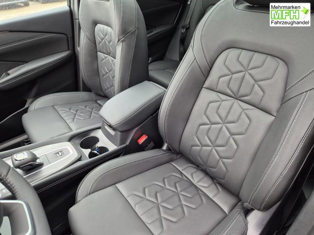 Nissan Qashqai 1.3 DIG-T MHEV 158 PS X-Tronic Tekna Voll-Leder Klimaautomatik PanoGlasdach Sitzheizung Lenkradheizung Navi Head-Up Display elektr. Heckklappe ACC PDC v+h 360&deg;Kamera DAB Bluetooth Touchscreen Apple CarPlay Android Auto 19"LM 