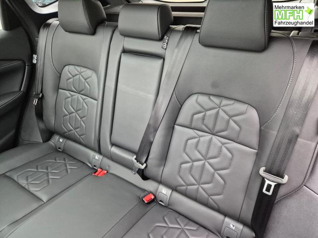 Nissan Qashqai 1.3 DIG-T MHEV 158 PS X-Tronic Tekna Voll-Leder Klimaautomatik PanoGlasdach Sitzheizung Lenkradheizung Navi Head-Up Display elektr. Heckklappe ACC PDC v+h 360&deg;Kamera DAB Bluetooth Touchscreen Apple CarPlay Android Auto 19"LM 