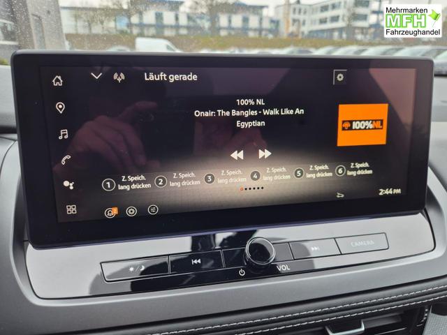 Nissan Qashqai 1.3 DIG-T MHEV 158 PS X-Tronic Tekna Voll-Leder Klimaautomatik PanoGlasdach Sitzheizung Lenkradheizung Navi Head-Up Display elektr. Heckklappe ACC PDC v+h 360&deg;Kamera DAB Bluetooth Touchscreen Apple CarPlay Android Auto 19"LM 