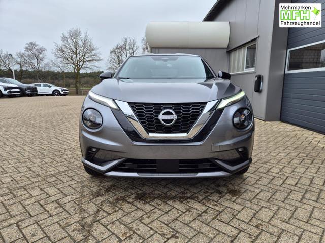 Nissan Juke 1.0 DIG-T 114PS N-Design Automatik Teil-Leder Klimaautomatik Sitzheizung Lenkradheizung PDC v+h R&uuml;ckf.Kamera Navi 19"LM Bluetooth Touchscreen Apple CarPlay Android Auto 