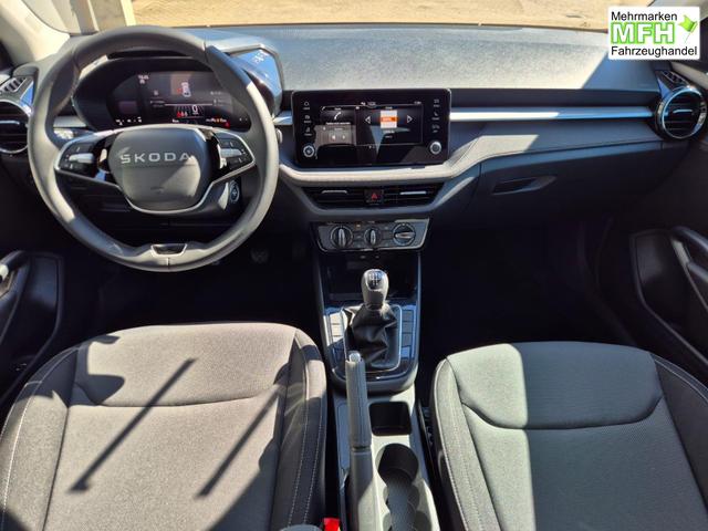 Skoda Fabia 1.0 TSI 95PS Selection 5-t&uuml;rig R&uuml;ckf.Kamera Parksensoren Sitzheizung Multifunktionslenkrad Klima Skoda-Radio Bluetooth Touchscreen Tempomat Nebelsch. Apple CarPlay + Android Auto 