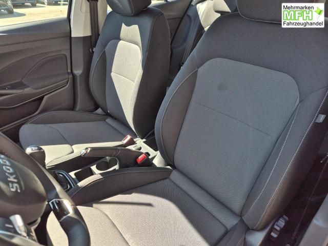 Skoda Fabia 1.0 TSI 95PS Selection 5-t&uuml;rig R&uuml;ckf.Kamera Parksensoren Sitzheizung Multifunktionslenkrad Klima Skoda-Radio Bluetooth Touchscreen Tempomat Nebelsch. Apple CarPlay + Android Auto 