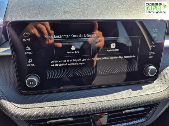 Skoda Fabia 1.0 TSI 95PS Selection 5-t&uuml;rig R&uuml;ckf.Kamera Parksensoren Sitzheizung Multifunktionslenkrad Klima Skoda-Radio Bluetooth Touchscreen Tempomat Nebelsch. Apple CarPlay + Android Auto 